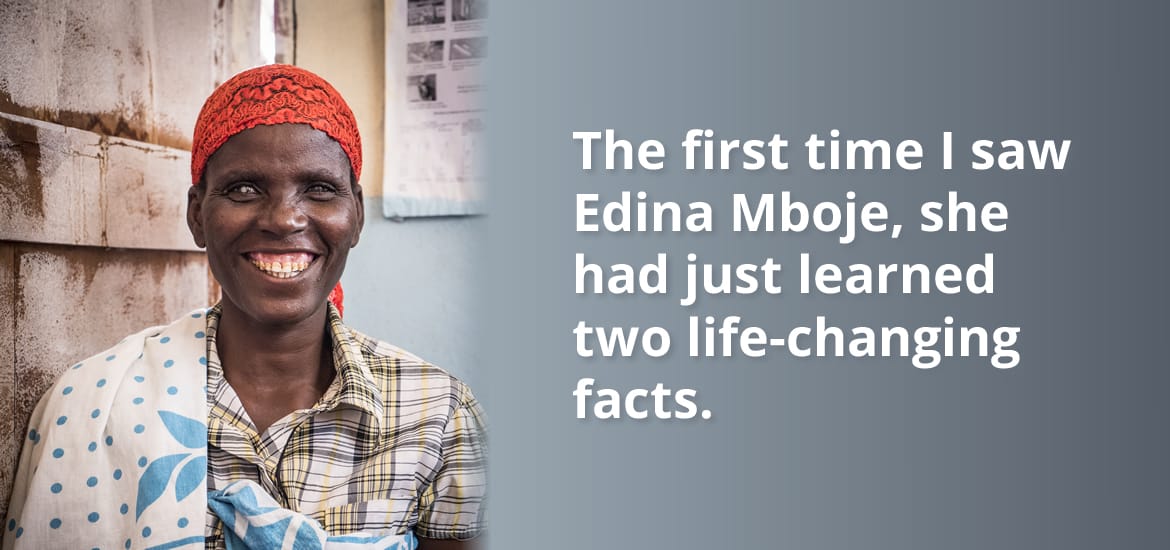 Field Of Vision:  Edina Mboje’s Story