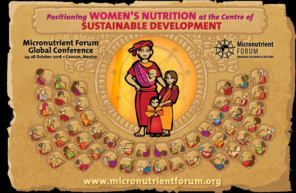 Three of our recommended charities at Micronutrient Conference